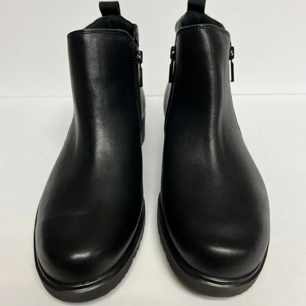 Munro Womens Rourke Bootie Black Size 9Wide